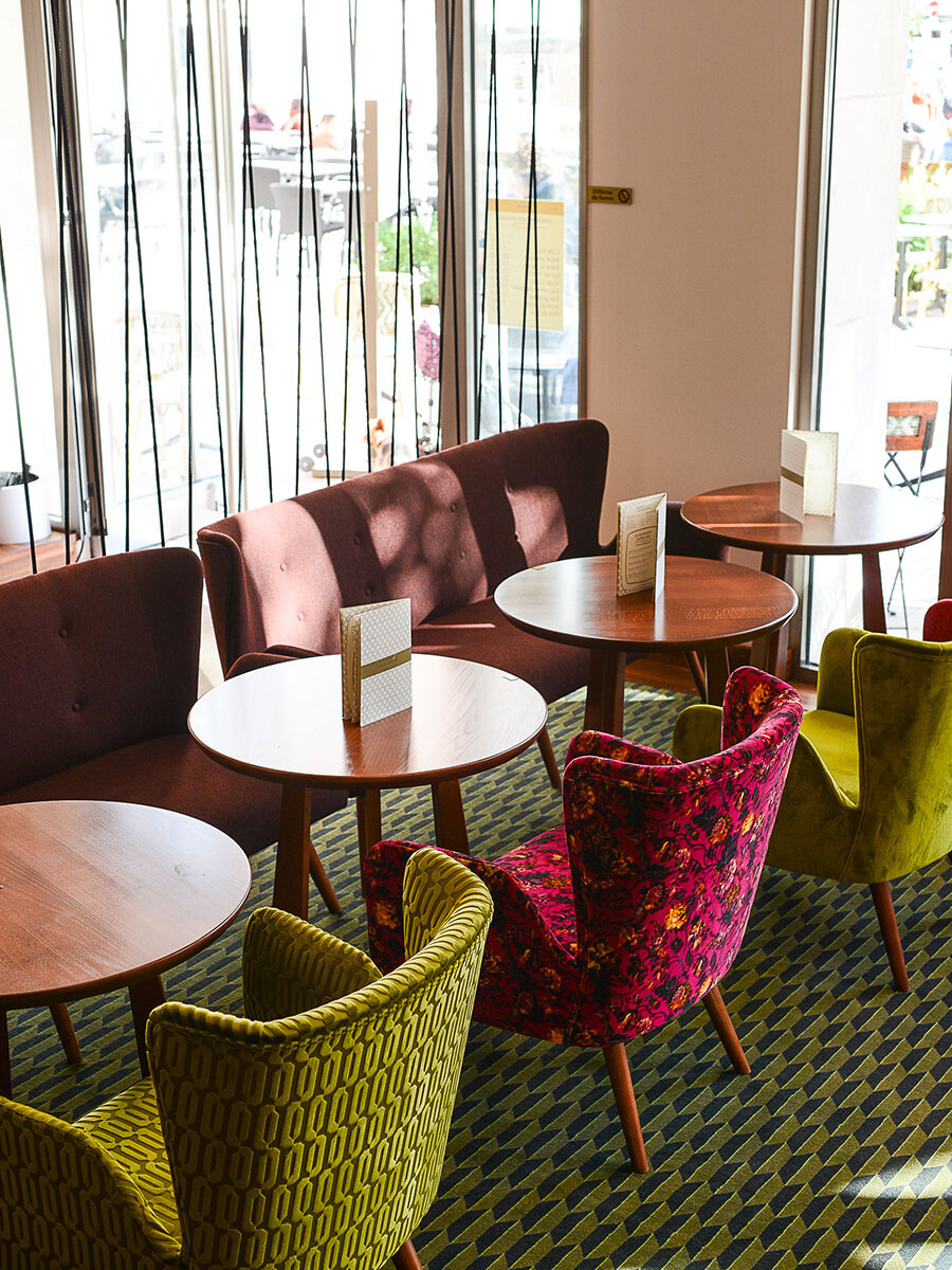 Intérieur du Studio 16 à Orléans. Premier projet de décoration du Studio Emma Roux