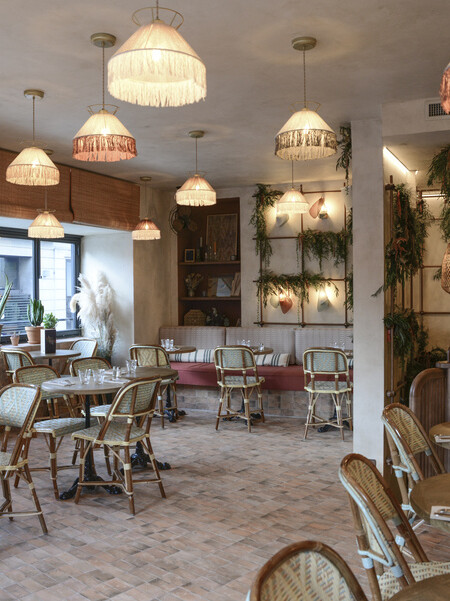 Le Studio Emma Roux en collaboration avec Christopher Matignon, a fait la décoration de Marie Belle, Boulevard de Bonnes Nouvelles à Paris