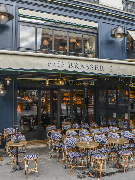 Le Studio Emma Roux en collaboration avec Christopher Matignon, a fait la décoration de Marie Belle, Boulevard de Bonnes Nouvelles à Paris